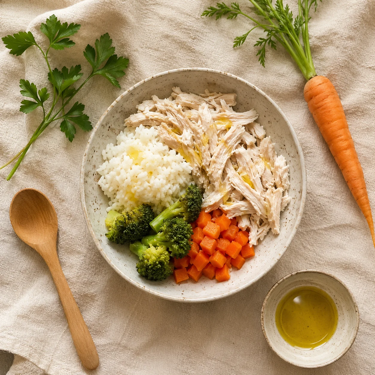 Comida casera para perro y gato